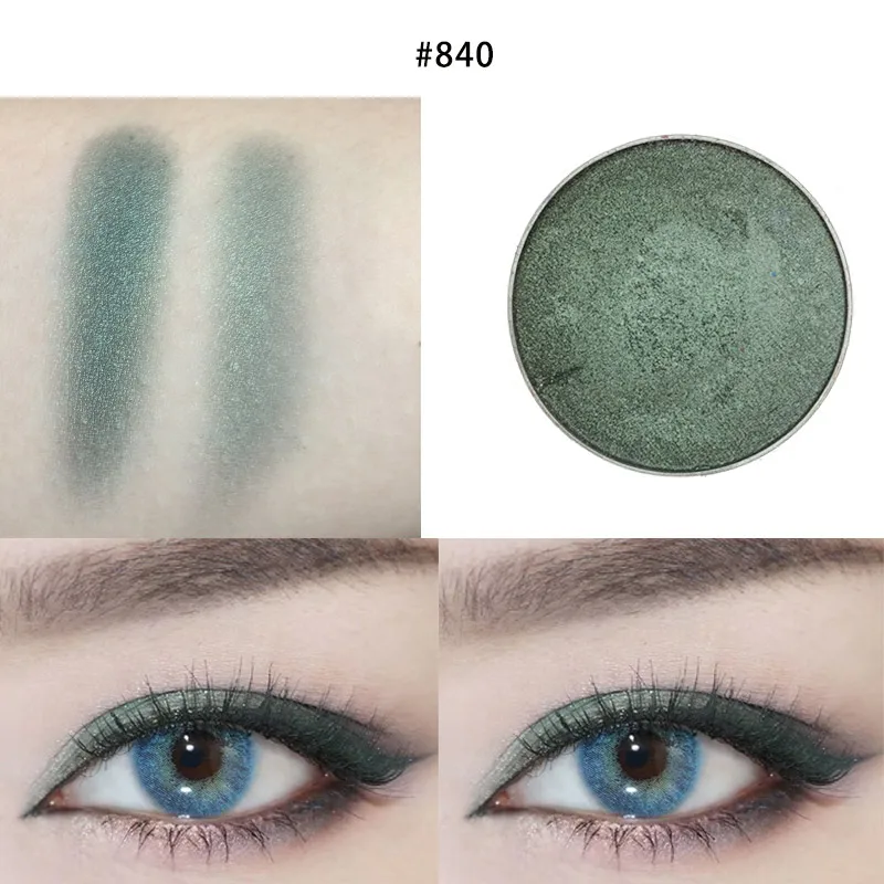 RB305-840 Красный и черный INS 11,11, зеленый цвет, тени для век, пигмент, водостойкие тени для век, макияж, сделай сам, косметика, палитра, макияж для глаз, очаровательный - Цвет: RB305-840