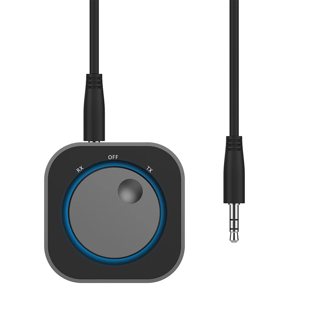 DOOSL Универсальный 2-в-1 Bluetooth V4.1 передатчик-приемник Беспроводной Wi-Fi 3,5 мм стерео Выход для ТВ гарнитура ПК Динамик приемник