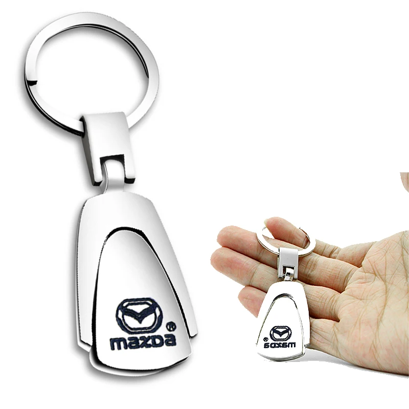 

Alloy Car Key Ring Keychain for Mazdas 5 6 323 626 RX8 7 MX3 MX5 Atenza Axela Styling auto accessories car Gadgets