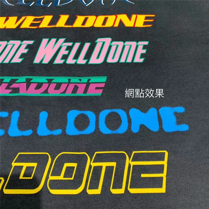 WELLDONE Sweatshirts Men Women 1:1 high quality fashion casual We11 Done WELL DONE Hoodie Hooded
