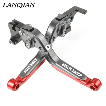 

Motorcycle Accessories CNC Adjustable Brake Clutch Levers With LOGO For HONDA CBR125R CBR 125R 2011 2012 2013 2014