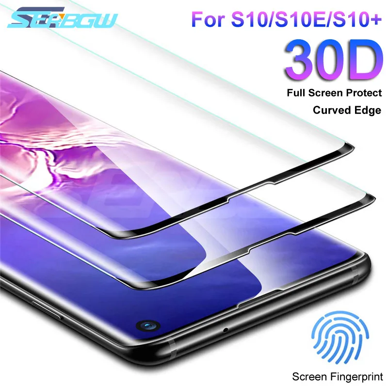 30D полное закаленное стекло для samsung Galaxy S8 S9 S10 Plus 5G S10E Защитная пленка для samsung Note 9 A6 A8
