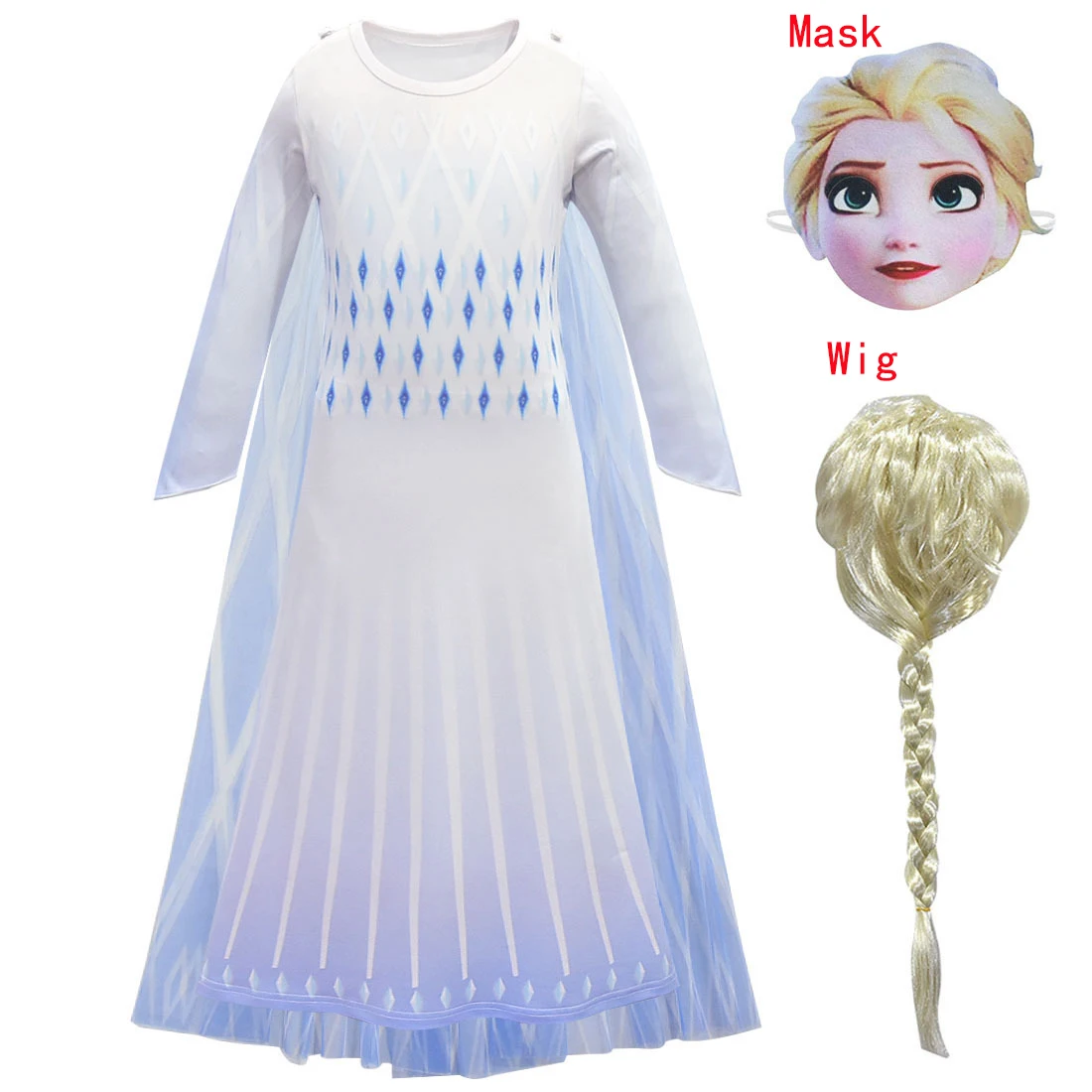 Г. Новогодние платья королевы Эльзы вечерние платья для девочек, Vestidos Fantasia, комплект одежды для девочек, костюмы Эльзы, платье принцессы Анны