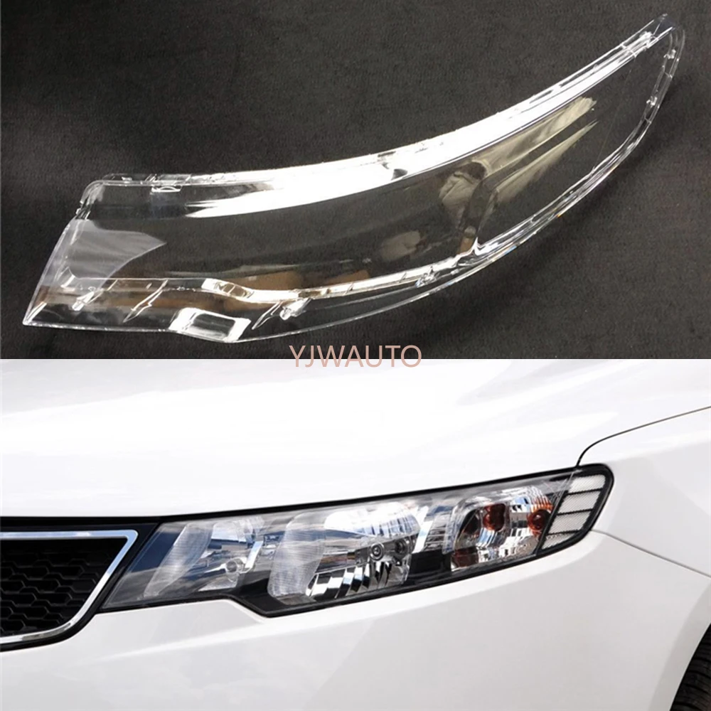 Headlight Lens For Kia Cerato Forte 20092013 Headlamp Cover Car Head