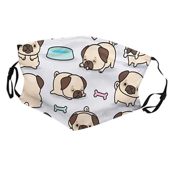 

Face Cover mascaras Comfortable DustProof Smog Washable Breathable Adults maskers Dustproof Protective Mouth Cover Toiletry Kits