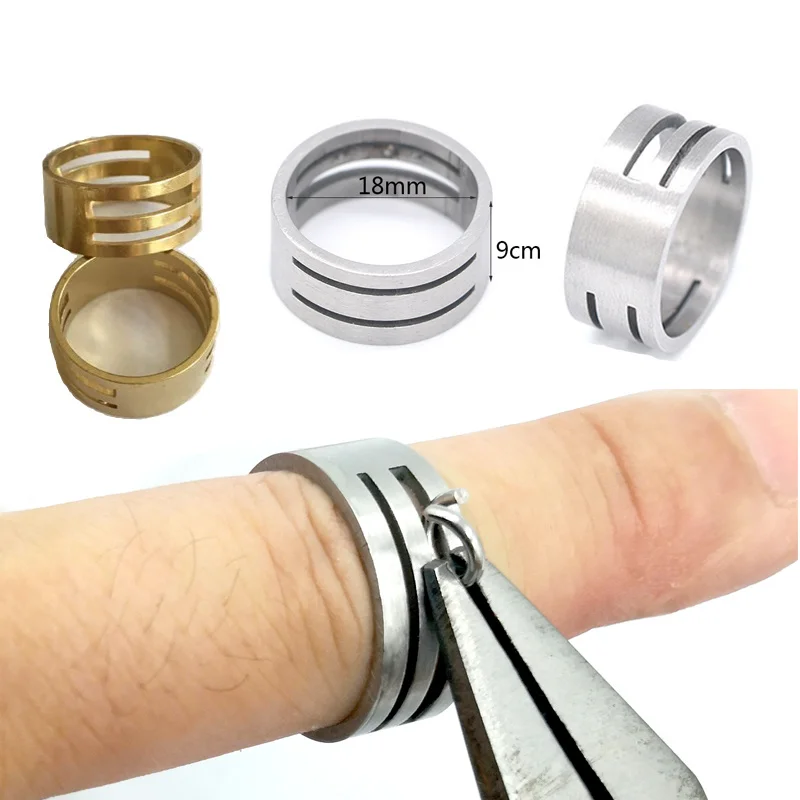 

Ring for Jewelry Making Open Jump Splits Rings Diy Bracelet Necklace 5pcs 1.8cm Diameter Copper Accessories Wholesale Lots Bulk
