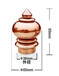 

freeshipping Stainless steel Siamese ball tower tip seat decorative ball fence railing stair handrail ball bracket