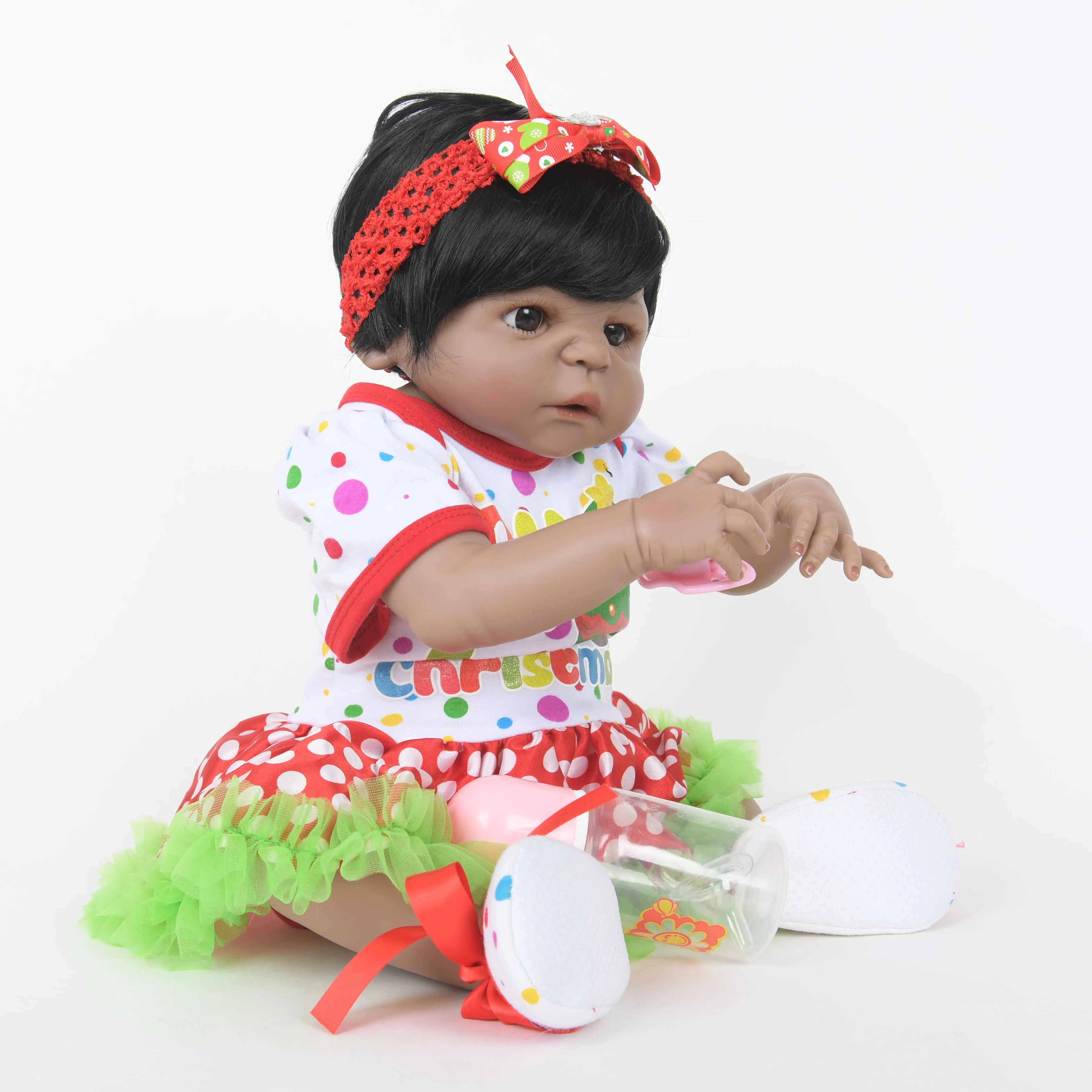 2" новейшие реалистичные куклы Bebe Reborn, полностью силиконовые игрушки ручной работы для детей, распродажа, подарок на день рождения, Рождество, 55 см