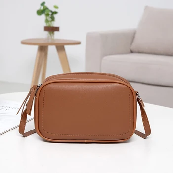 

New arriver PU leather Crossbody Bags Designer Simple Small Bags High Quality Casual Women Shoulder Bags Leather Handbags Bolsas