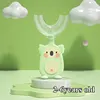 Brosse à dents en Silicone souple pour enfants, nettoyage buccal, en forme de U, avec support, santé et beauté, 2023, 360