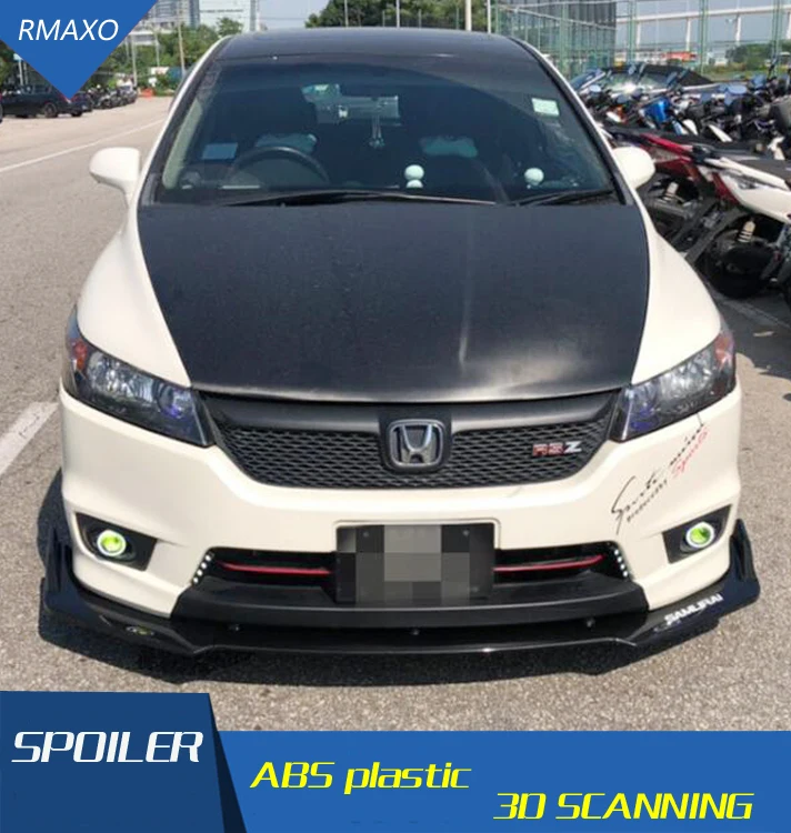 For Honda Stream Front shovel Body kit spoiler 2004-2017 ABS Rear lip rear front Bumper Diffuser Protector | Автомобили и