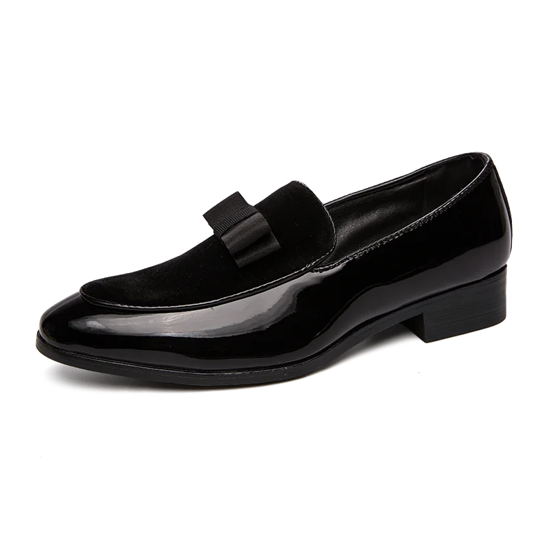 black 7160-60 Мужская официальная обувь; оксфорды из натуральной кожи для мужчин; итальянская модельная обувь; коллекция года; свадебные туфли; Кожаные броги на шнурках; Zapatillas - Цвет: black 7160-60