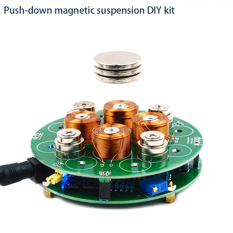 UNISIAN толкающий Интеллектуальный Магнитный левитационный пусковой Тип умный подвесной Магнитный DIY комплект для интересного электрического комплекта