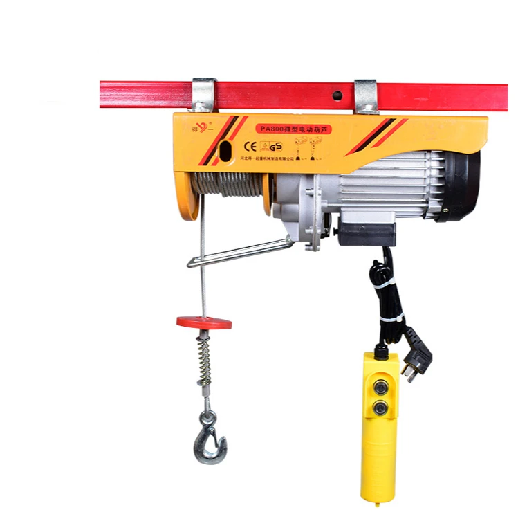 

1t Electric Hoist Lifting Cable Hoist Lifting Wire Hanging Crane Electric Workshop Power Gantry Hoist Winch Lifting