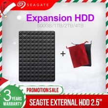 Seagate Expansion 2.5 "disque dur externe 1 to 2 to 4 to disque dur Portable disque USB 3.0 HDD 500g pour ordinateur de bureau Macbook Ps4(China)