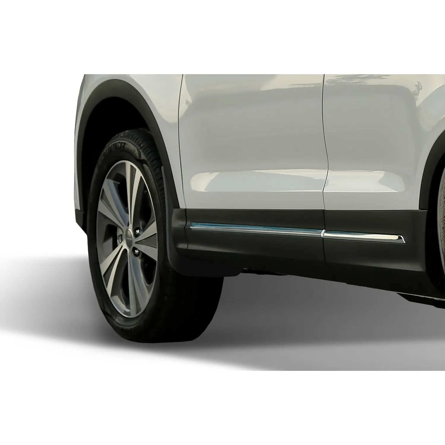 Брызговики передние для HAVAL H6,->, без порогов, вн. 2шт.(optimum) в пакете
