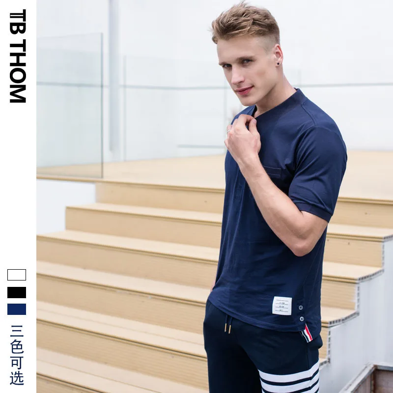 

2020 men's short sleeve t-shirts wth 3D embroidery v-neck summer casual tees men cotton tops male