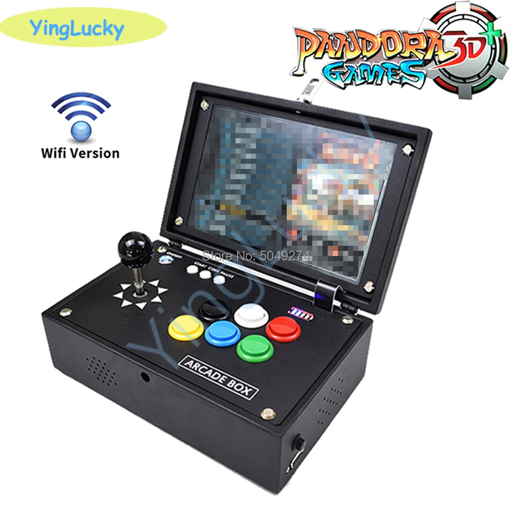 Mini arcade Pandora box 3d 4018 in 1 game Portable LCD Arcade Console Buttons PCB Board Retro Video Game Box Arcade Machine Mini arcade Pandora box 3d 4018 in 1 game Portable LCD Arcade Console Buttons PCB Board Retro Video Game Box Arcade Machine