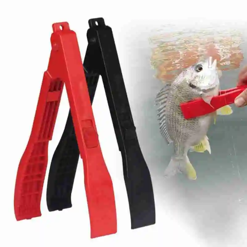 

Bassdash Multifunctional Fishing Fish Clip Hand Controller Tackle Tool Fishing Body Grip Clamp Gripper Grabber with Lock Switch