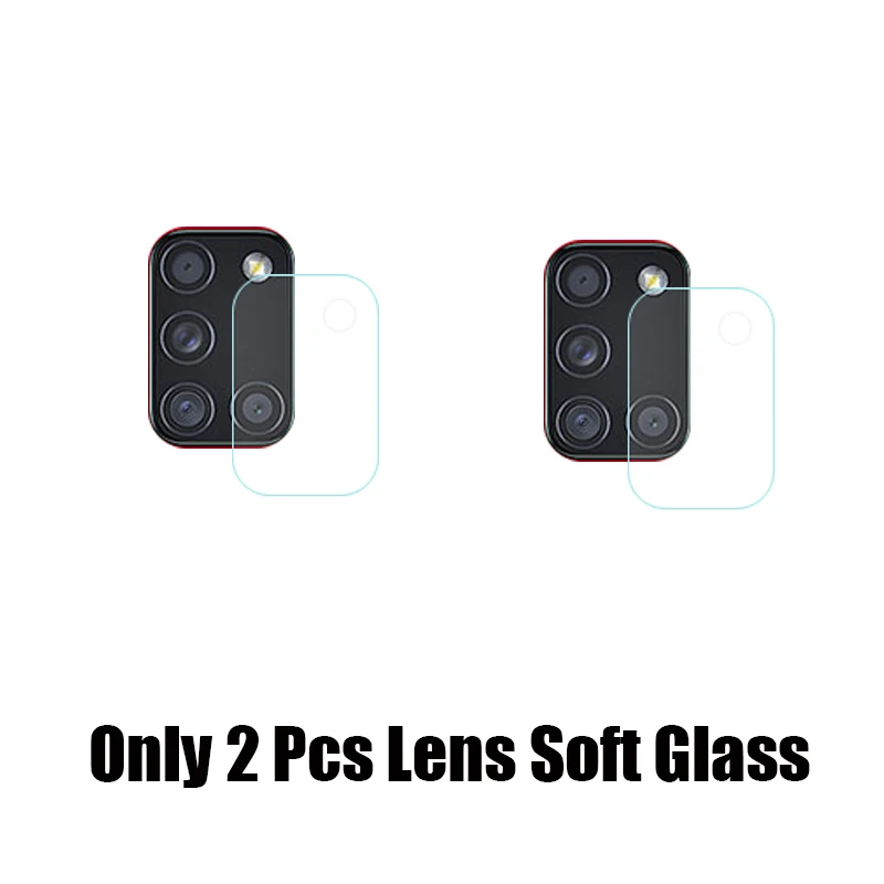 phone protector For Samsung A21S Tempered Glass Screen Protector Camera Len Film HD Protective Glass On For Samsung Galaxy A21 S A 21 21S verre mobile tempered glass Screen Protectors