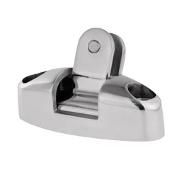 Boat Bimini Top Swivel Deck Hinge Marine 316 Stainl Steel W Rubber Pad