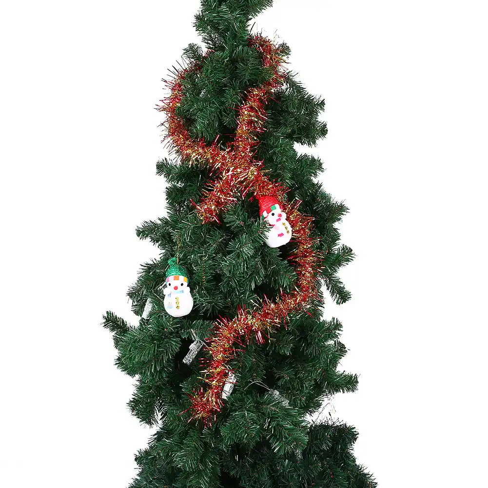 christmas tree tinsel garland hanging string xmas party home