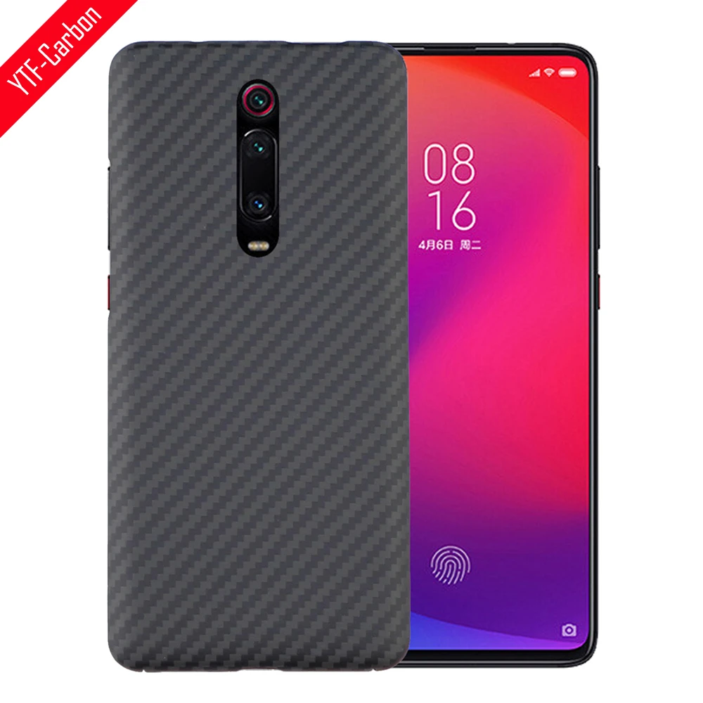 Чехол YTF из углеродного волокна для redmi k20 pro чехол-накладка арамидного