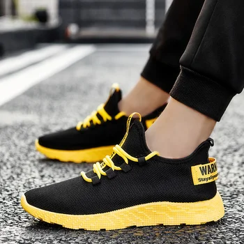 

FTROCHB Men's Casaul Shoes Light Breathable Brand Fashion Men Shoes Outdoor Non-slip Men Sneakers Zapatos Hombre Walking Shoes
