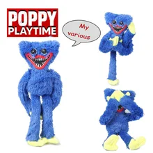 

40cm Huggy Wuggy Plush Toy Hague Vagi Soft Stuffed Toys Poppy Playtime Game Character Horror Doll Peluche Toys for Children Gift