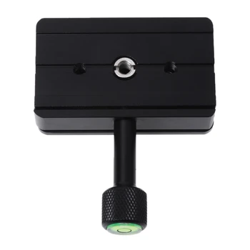 

K80 Clamp Quick Release Sliding Plate Camera Mount Adapter With 1/4'' For Tripod