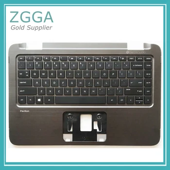 

Original Laptop Keyboard Bezel For HP Pavilion X360 13-A 13-A000 Palmrest Cover Upper Case Without Touchpad 767823-001