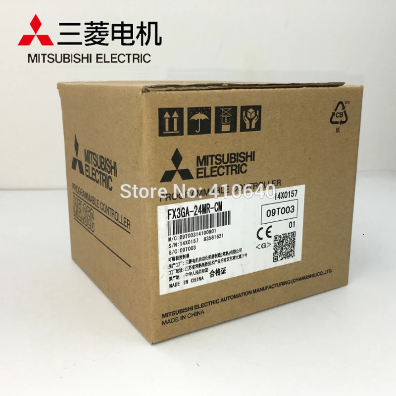 Программируемый контроллер PLC FX3GA-24MR-CM 14/10 релейный PLC модуль