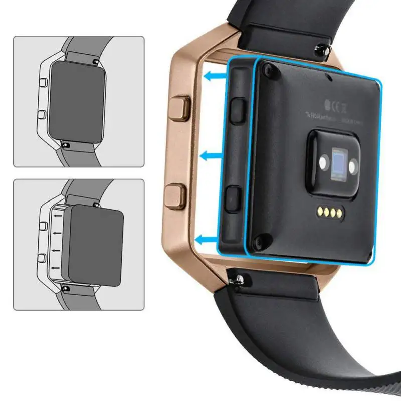 Металлический каркас для Fitbit Blaze Smart Watch Замена чехол-корпус из нержавеющей стали аксессуары для Fitbit Blaze 4 цвета