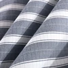 Sleep better Cotton stripe Silver Flat Sheet（210*260CM） bed Sheet  Antimicrobial Fabric Conductive Grounding earthing sleep 3