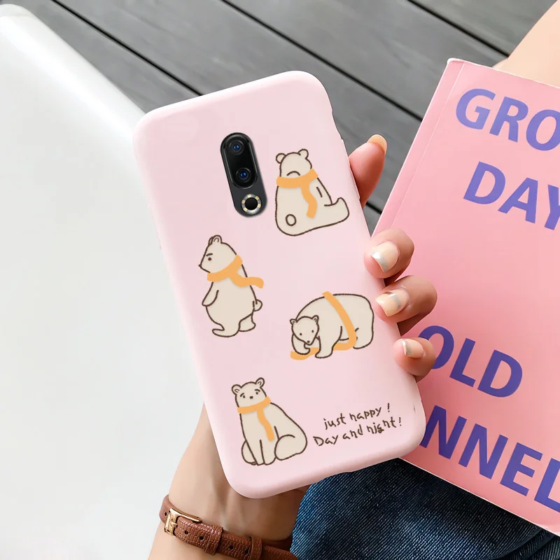 cases for meizu belt TPU Shell Black Soft For Meizu 16 Case Personality Tide Shell For Meizu 16 Plus Case Cartoon Cute Trend Shell For Meizu 16 Case meizu phone case with stones craft Cases For Meizu