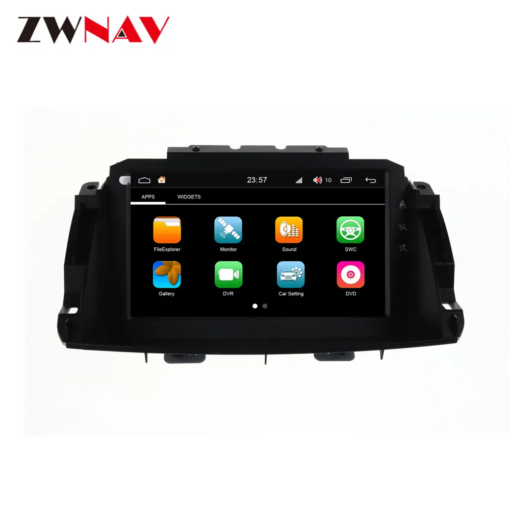 Android 8 Автомобильный dvd-плеер радио для RENAULT KOLEOS 2009- Автомобильный gps навигатор мультимедийный плеер головное устройство радио магнитофон