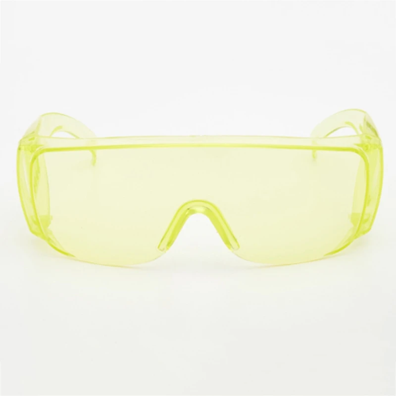Safety Protective Glasses Dustproof And Chemical Goggles Red Laser Goggles 340-1250nm Wide Absorption - Цвет: YW