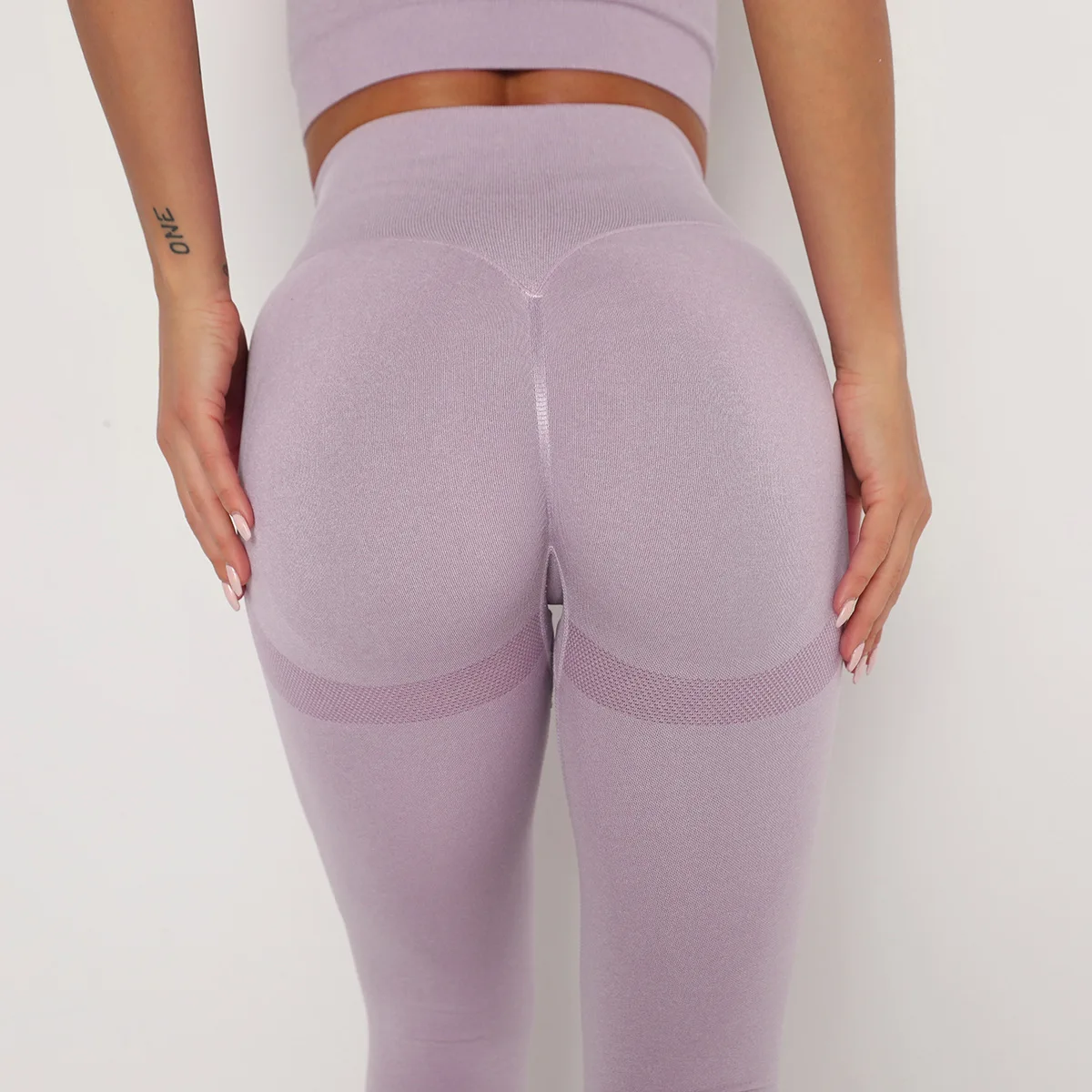 Women Gym Yoga Seamless Sports Pants Push Up Leggings Stretchy High Waist Athletic Exercise Fitness Leggings Activewear Pants