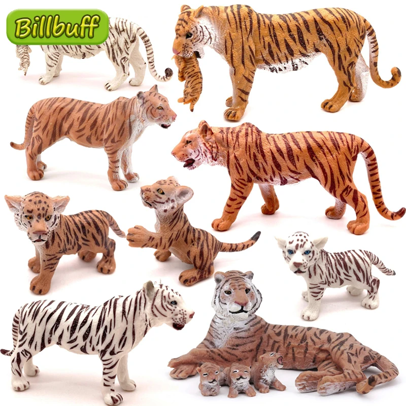 Action Figures Figurines | Tiger Figurines Toys | Wild Forest Animal | Wild  Animals Toys - Animal/dinosaur Figures - Aliexpress