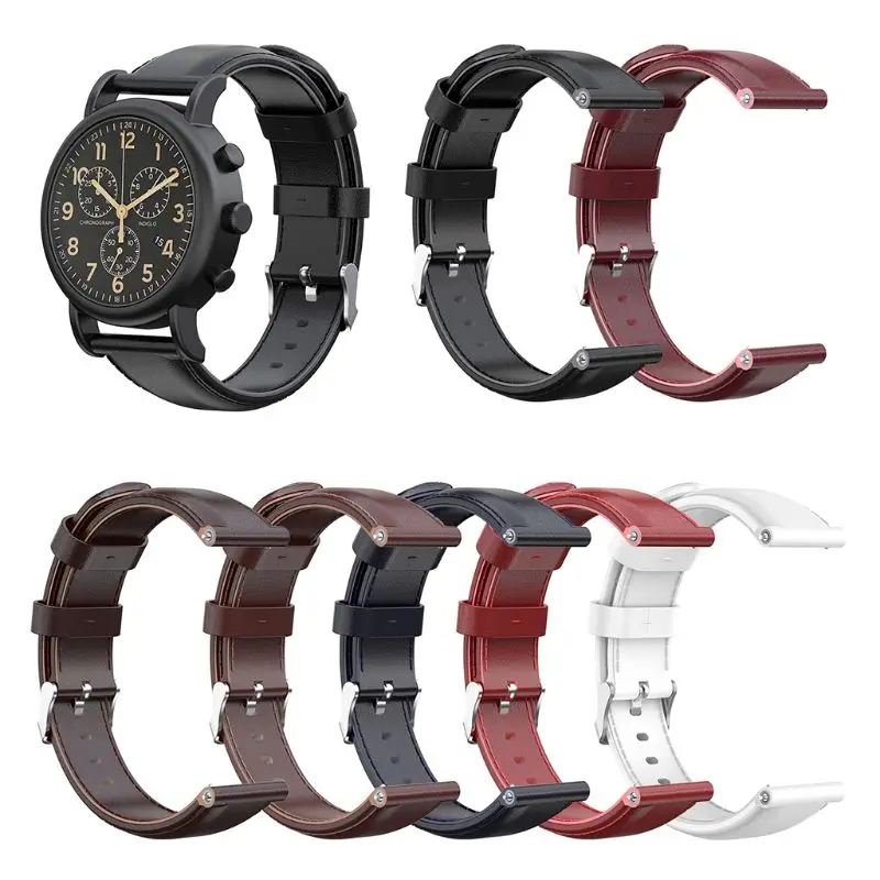 20 мм Натуральная кожа ретро часы ремешок Ремешок Замена для Timex Weekender Expedition Смарт часы браслет аксессуары