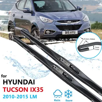 

for Hyundai Tucson 2010 2011 2012 2013 2014 2015 LM Ix35 Car Wiper Blade Front Windshield Wipers Car Accessories J Hook Type