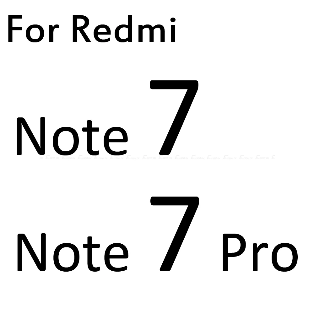 20D полное покрытие из закаленного стекла для Xiaomi mi 9T 9 8 Lite SE A3 защитное стекло на красную mi Note 8 7 Pro 7A K20 стеклянная пленка - Цвет: For Redmi Note 7 Pro