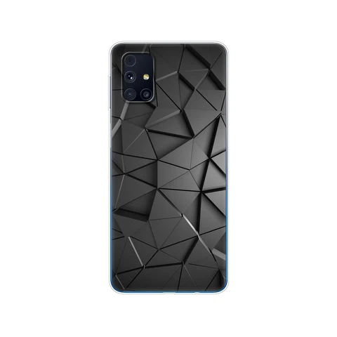 Samsung M31s Cases 6.5" Tpu Soft Silicon Back Phone Cover For Samsung Galaxy M31S GalaxyM31S M 31S m317f m317 Funda flower