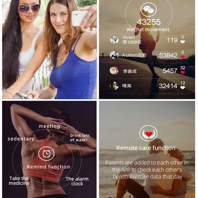 S10 Weather Display Camera Music Control ECG+PPG Heart Rate Blood Pressure Oxygen Monitor bluetooth Sport Smart Watch