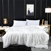Juste de couette Injathlon Mulberry naturel, housse de literie, simple, double, king size, document solide, housse de couette, 140x200, 220x240 4