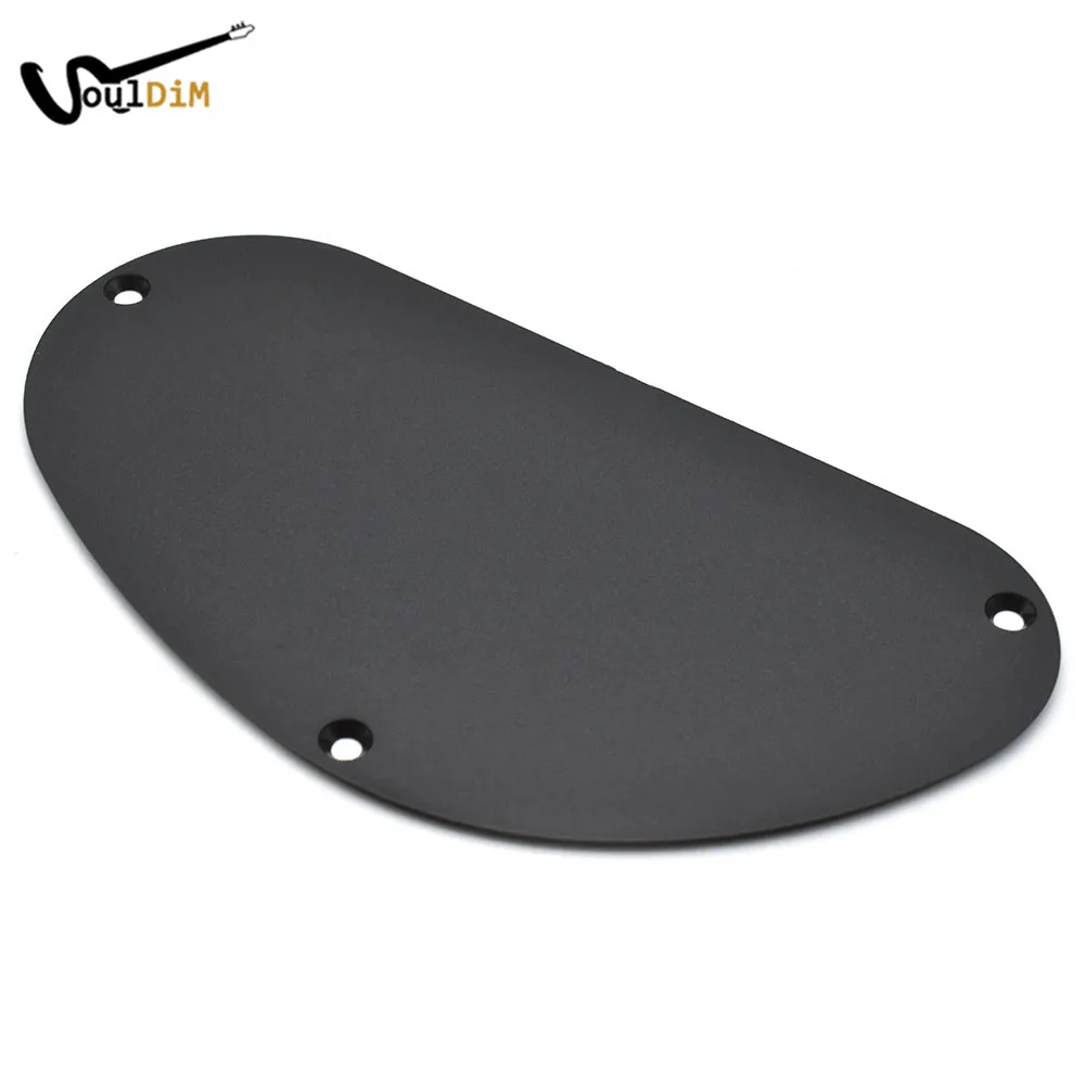 Sand Grinding Guitar Pickguard Cavity Cover Back Plate for Electric Bass Replacement Black | Спорт и развлечения