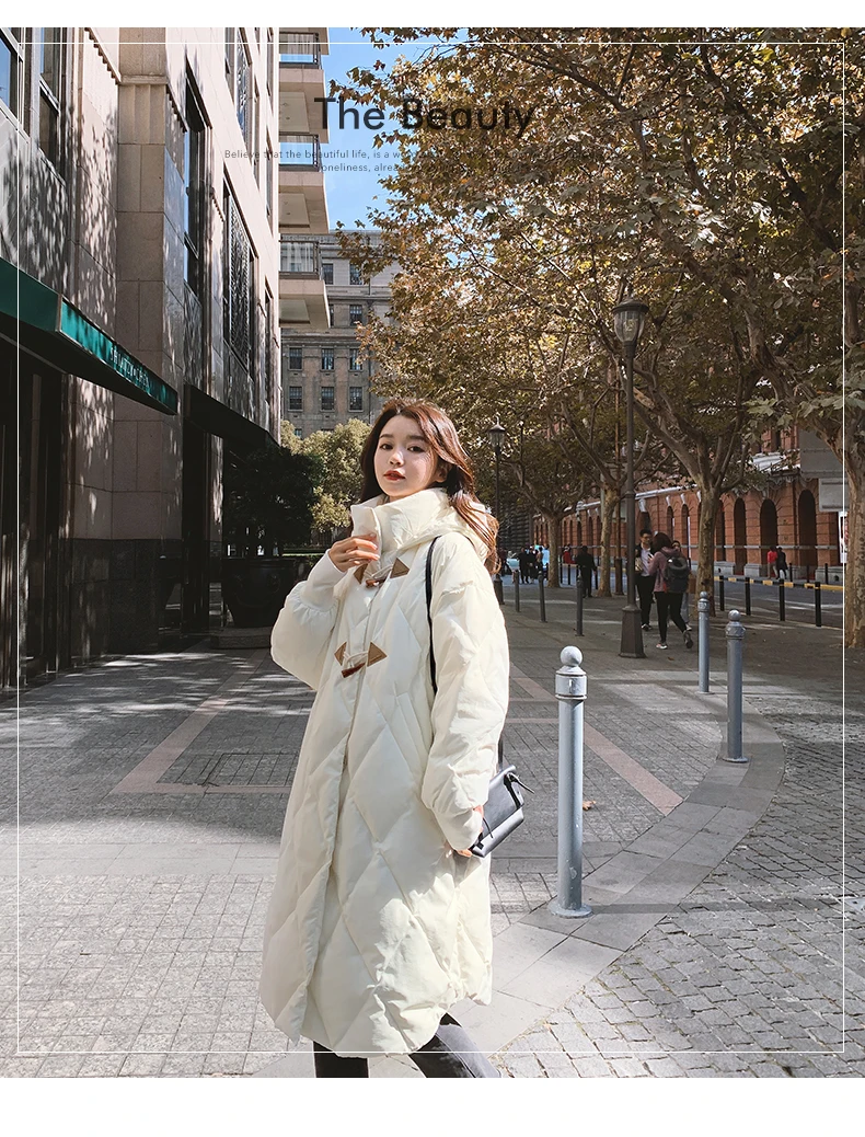 Winter Women New Coat Commuting Simple Temperament Leisure Korean Fashion Thick Warm All-match High-quality Loose Jacket L086