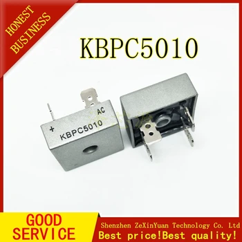 

2PCS/LOT KBPC5010 50A 1000V Diode Bridge Rectifier kbpc5010