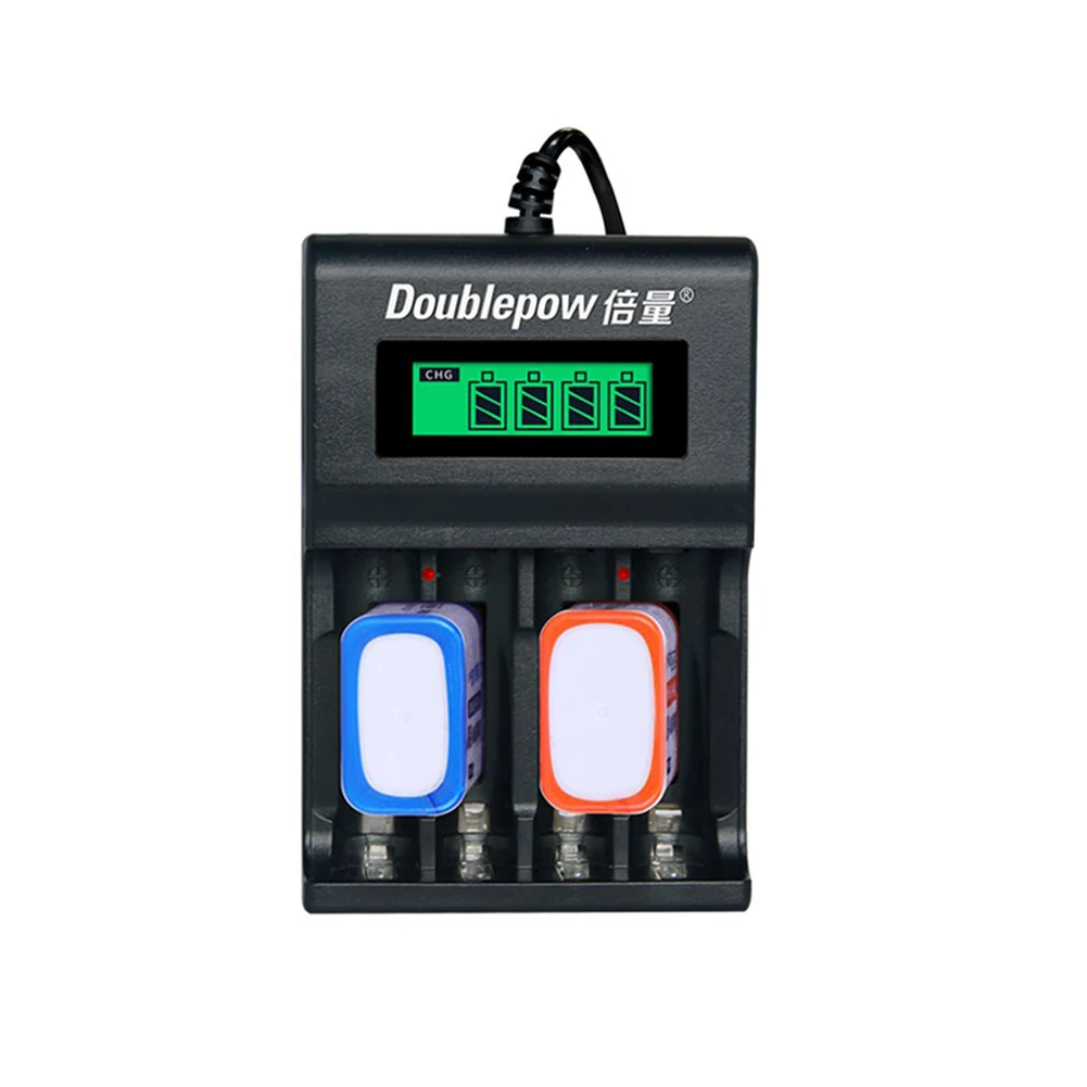 Doulepow li-ion или AA AAA аккумуляторная батарея ж/USB/lcd зарядное устройство набор LS