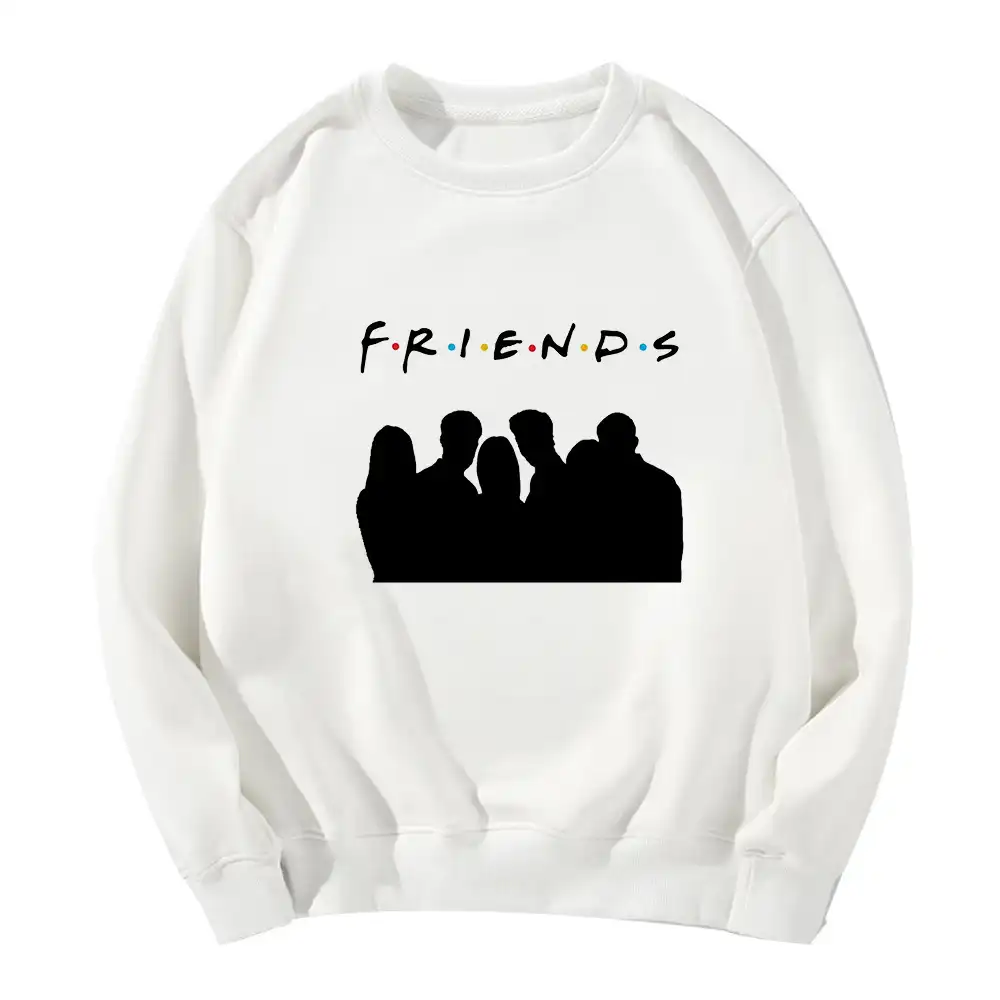 長袖友人パーカースウェット女性原宿カジュアル安い春秋のストリートヒップスターオーバーサイズスポーツウェアジャケット パーカー スウェット Aliexpress